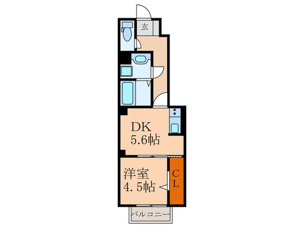 プランドール　B棟の物件間取画像